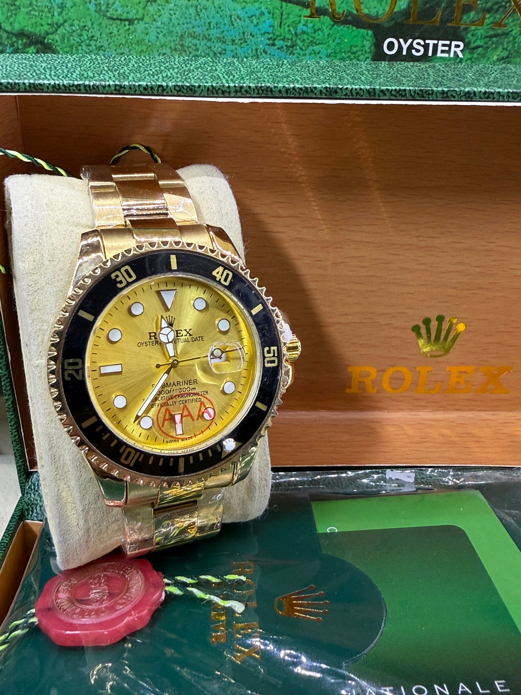 Submariner 40mm gold