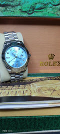 Day date sky dial